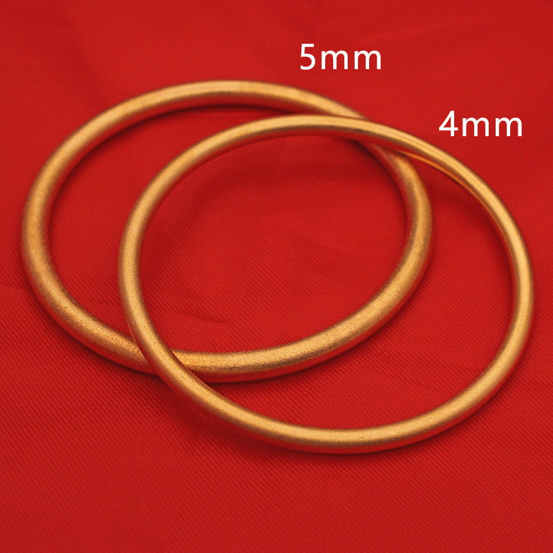 Wholesale Sand Gold Matte Brass Bracelet